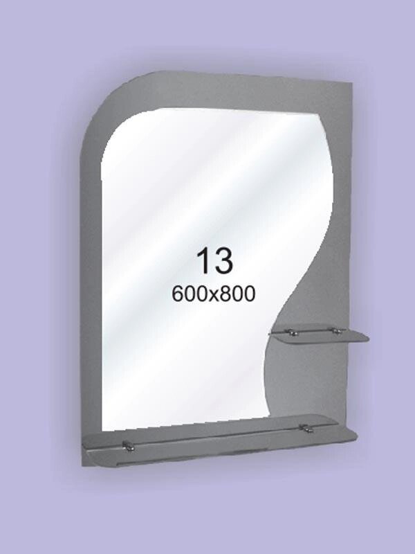 Дзеркало для ванної кімнати 600х800 Ф13 від компанії Інтернет-магазин "KOMAMI" - фото 1