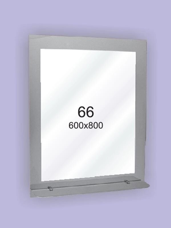 Дзеркало для ванної кімнати 600х800 Ф66 від компанії Інтернет-магазин "KOMAMI" - фото 1