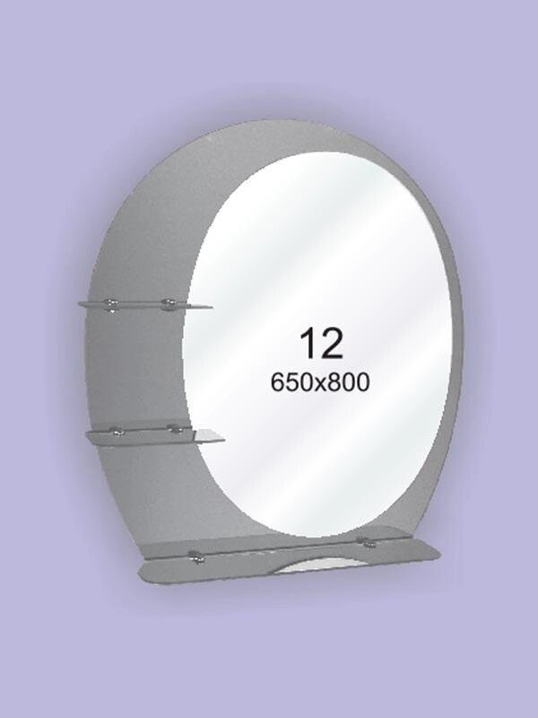 Дзеркало для ванної кімнати 650х800 Ф12 від компанії Інтернет-магазин "KOMAMI" - фото 1