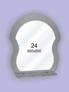 Дзеркало для ванної кімнати 650х800 Ф24
