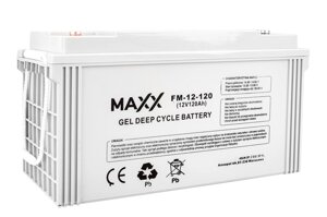 Гелевий акумулятор FM-12-120 Gel Deep Cycle Battery 12V 120Ah (B0002)