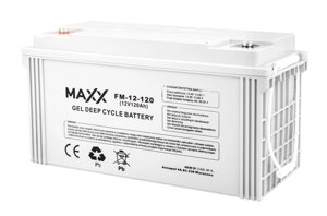 Гелевий акумулятор FM-12-120 Gel Deep Cycle Battery 12V 120Ah (B0002)