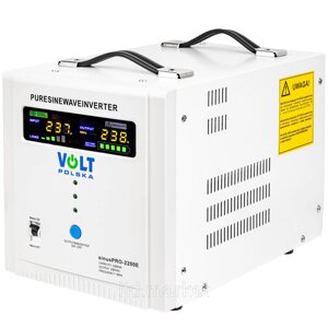 Джерело резервного живлення volt polska SINUS PRO 2200E 12V 1600/2200W (3SP092212E) дбж ибп UPS