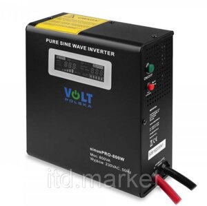 Джерело резервного живлення Volt Polska Sinus PRO - 800W 12V 500/800W (3SP098012W)