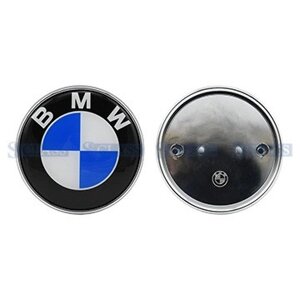 Емблема капота BMW 1/3/4/5/6/7/8/X1/X3/X5/X6 (82 mm), Wender Parts, B 51 14 8 132 375,