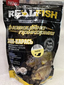 Рибальська прикормка RealFish "ЛИН-КАРАСЬ" ТВОРОГ