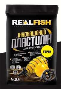 Пластилін рибальський REALFISH смак - ГОРОХ 500г