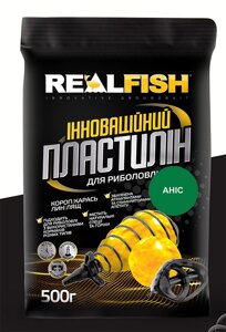 Пластилін рибальський REALFISH смак - АНІС 500г