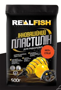 Пластилін рибальський REALFISH смак - МЕГАСПЕЦІІ 500г в Харківській області от компании Порибачим