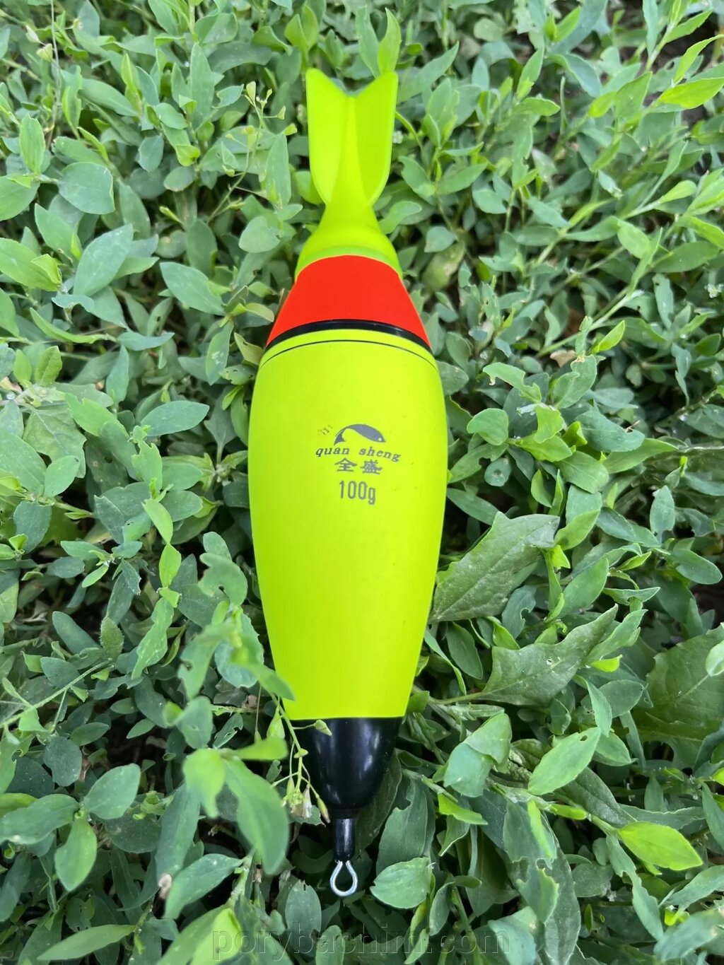 Поплавок Ракета для товстолоба 100г, світить червоним та зеленим кольором (без батарейки) від компанії Порибачим - фото 1