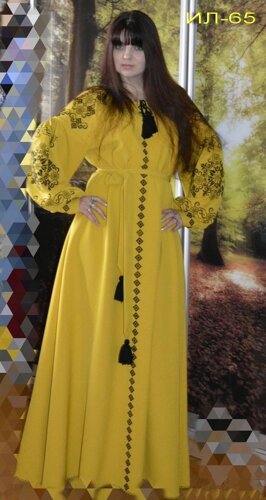 Вишите в Українському стилі жіноче плаття вишиванка " Сонечко " сукня вишиванка