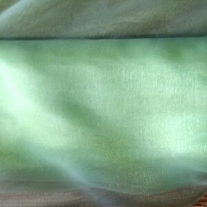 Вуаль манка салатового кольору, відріз 4.5 м в Києві от компании "Шторы и тюль"  интернет-магазин