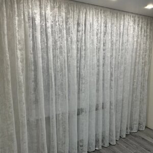 Тюль мармур жакард в Києві от компании "Шторы и тюль"  интернет-магазин