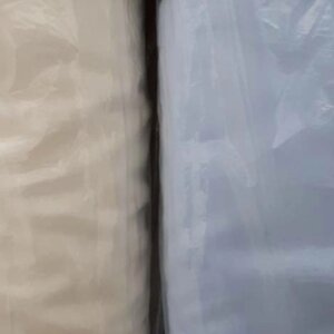 Тюль шифон белый однотонный на отрез в Киеве от компании "Тюль, гардины, шторы"  интернет-магазин