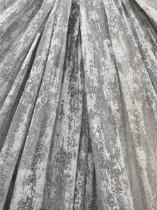 Тюль мармур сірий жакардовий в зал кухню в Києві от компании "Шторы и тюль"  интернет-магазин