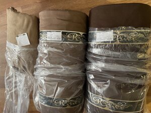 Штори  світло коричневі, турецька тканина в Києві от компании "Шторы и тюль"  интернет-магазин