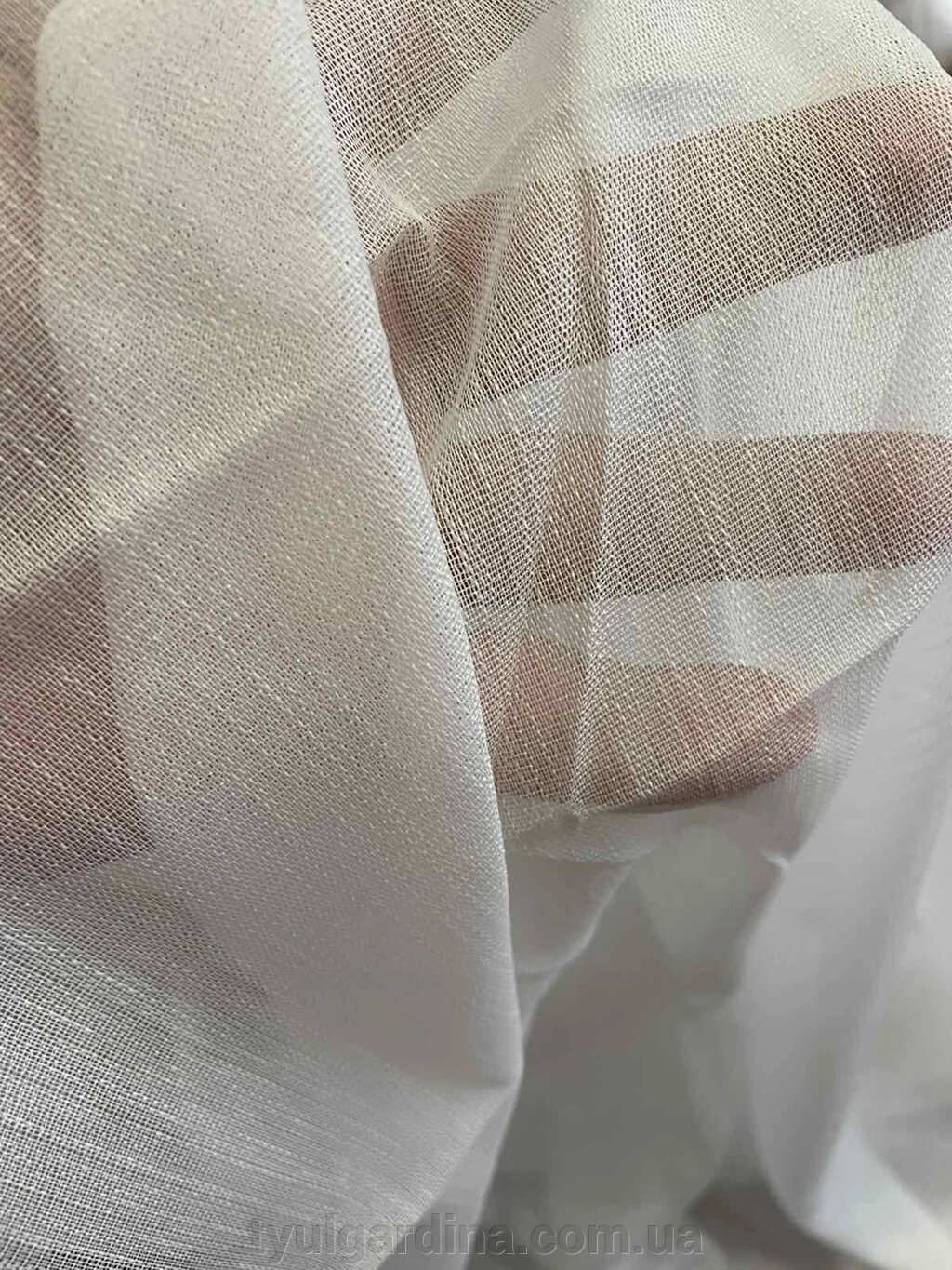 Тюль бамбук люкс щільний матовий в зал, залишок 3,5 м від компанії "Тюль гардина" інтернет-магазин - фото 1