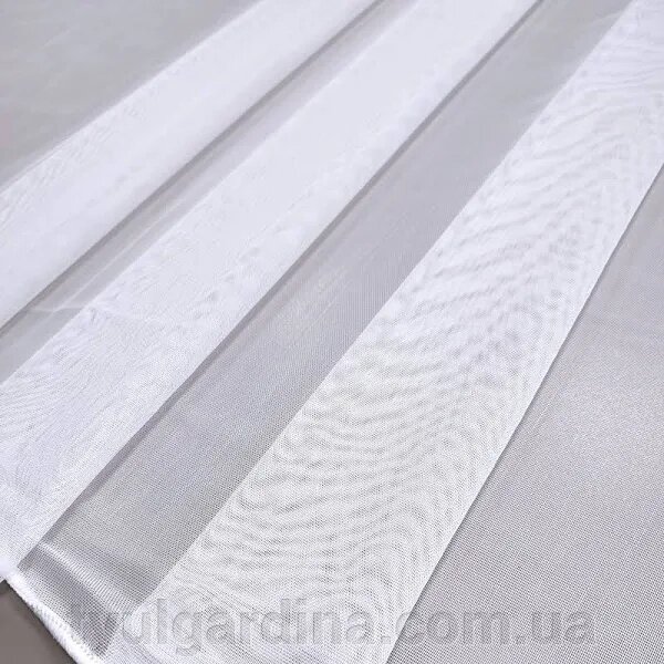 Тюль в зал, бамбук білий з обважнювачем, довжина тюлі 3 м від компанії "Тюль гардина" інтернет-магазин - фото 1