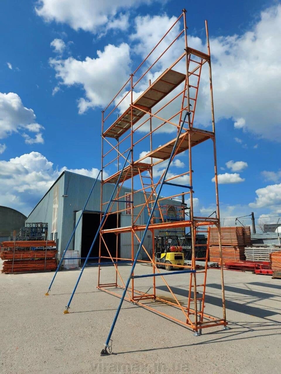 Будівельні ліси Scaffolding/H60-L3-B0.76 АРЕНДА від компанії Вірамакс - фото 1