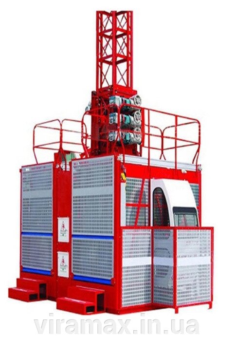 Щогловий підіймач GJJ SC 200/200 1-на кабінний від компанії Вірамакс - фото 1
