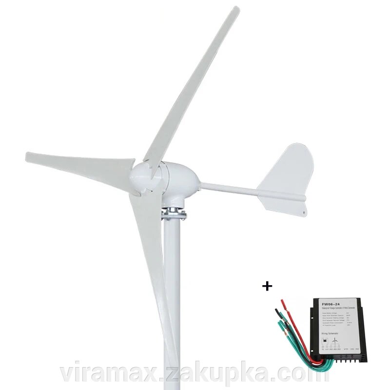 Ветрогенератор S-500 Вт / 24В від компанії Вірамакс - фото 1