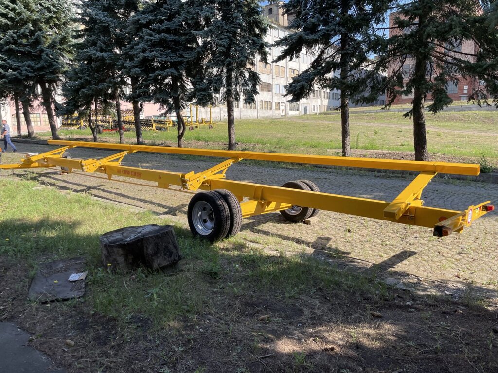 Візок універсальний ЛАН-4 для перевезення (транспортування) жниварок до комбайнів 10-12 метрів від компанії ТОВ "АПК АГРОПАРТНЕР" - фото 1