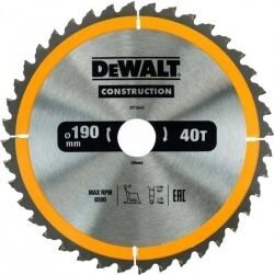 Диск пильний по дереву DeWALT DT1945 190х1.7х30мм, 40 зуб. від компанії 3003 - фото 1