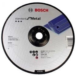 Коло зачистне по металу BOSCH 230х6,0х22,2 мм (50245) від компанії 3003 - фото 1