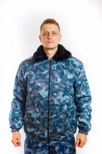 Куртка зимова 3003 Пілот Місто камуфльована (17003)