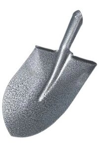 Лопата з рейкової сталі "американка", емаль (50287)