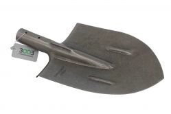 Лопата з рейкової сталі штикова з ребрами (50288)