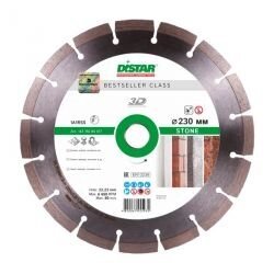 Диск алмазний Distar Stone 1A1RSS/C3-H 230x2,6/1,8x10x22,23-16 (14315084017)