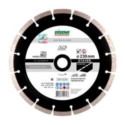 Диск алмазний Distar STAYER 1A1RSS/C3-H 230x2,6/1,8x10x22,23-16 (14315005017)