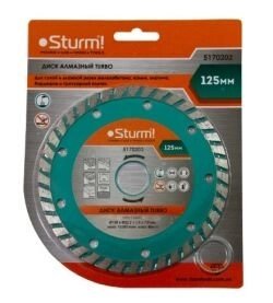 Диск алмазний Sturm Turbo 150x22 мм (5170203)