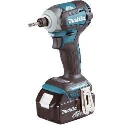 Шуруповерт ударний акумуляторний Makita DTD170RFJ 18В