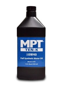 MPT ® 0W-40 Ten-K Full Synthetic Motor Oil 3.785 л