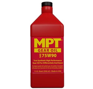 MPT 100% Full Synthetic Gear Oil 75W-90