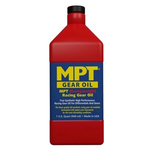 MPT 100% Full Synthetic Heavyweight High Performance Racing Gear Oil