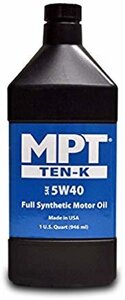 MPT 5W-40 Ten-K Full Synthetic Motor Oil