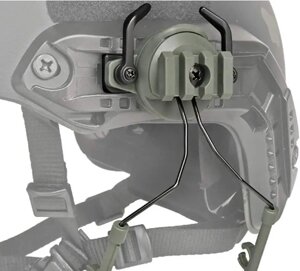 Кріплення для навушників на шолом кріплення для навушників на військову каску ARC Rail Helmet BeArmD