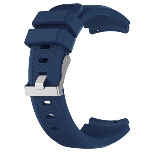 Ремінець силіконовий 22 мм ECO для годинника універсальний Блакитний BeWatch (1021110)
