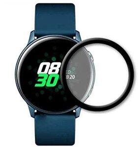 Защитная 3D пленка для Samsung Galaxy Watch Active 2 40mm изогнутая