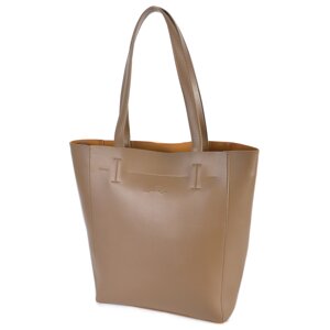Lucherino 518 МОККО — фабрична сумка-шопер із простим кроєм і мінімальним оздобленням