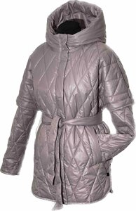 Модна куртка жіноча демісезонна з отстежными рукавами розміри 44-54 52-54