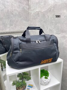 Помаранчевий N - дорожньо-спортивна вмістка сумка на блискавці з безліччю кишенями (5081)