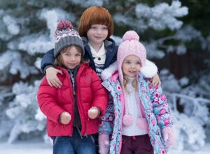 Зимові дитячі куртки зима