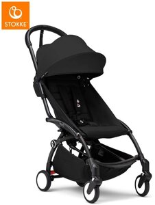 Прогулянкова коляска Stokke Yoyo 3 Black на шасі Black