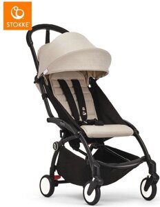 Прогулянкова коляска Stokke Yoyo 3 Bonpoint Beige на шасі Black