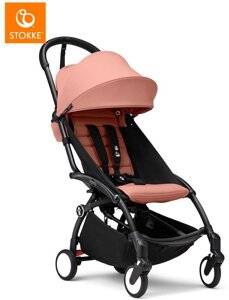 Прогулянкова коляска Stokke Yoyo 3 Ginger на шасі Black