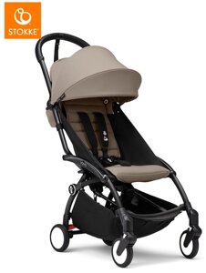 Прогулянкова коляска Stokke Yoyo 3 Taupe на шасі Black